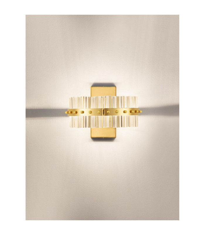 Κεζο Wall Lamp Platinum Gold LED 19W 1140lm 3500K-5