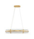 Κεζο Pendant Ceiling Light Platinum Gold Triac Dimmable LED 45W 2700lm 3500K-1