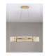 Κεζο Pendant Ceiling Light Platinum Gold Triac Dimmable LED 45W 2700lm 3500K-4