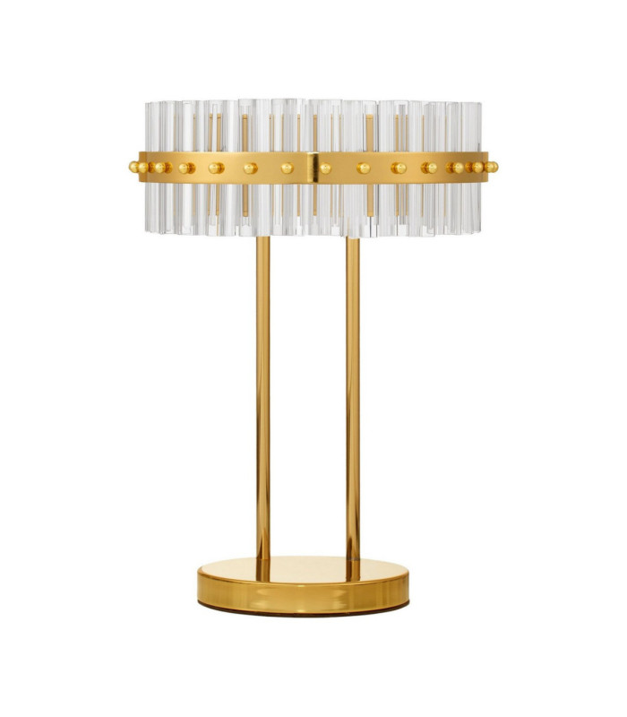Κεζο Glass Table Lamp Platinum Gold LED 23W 1380lm 3500K-1