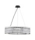 Barok Pendant Ceiling Light Matt Black LED G9 9x5W-1