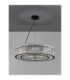Barok Pendant Ceiling Light Matt Black LED G9 9x5W-4