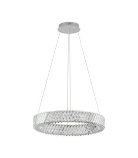 Arietta Pendant Ceiling Light Nickel Triac Dimmable LED 46W 3220lm 3000K-1