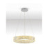 Arietta Pendant Ceiling Light Nickel Triac Dimmable LED 46W 3220lm 3000K-4
