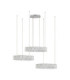 Arietta Pendant Ceiling Light Nickel Triac Dimmable LED 129W 9030lm 3000K-1