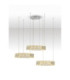 Arietta Pendant Ceiling Light Nickel Triac Dimmable LED 129W 9030lm 3000K-4