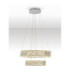 Arietta Pendant Ceiling Light Nickel Triac Dimmable LED 80W 5600lm 3000K-4