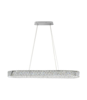Arietta Bar Pendant Ceiling Light Nickel Triac Dimmable LED 82W 5740lm 3000K-1