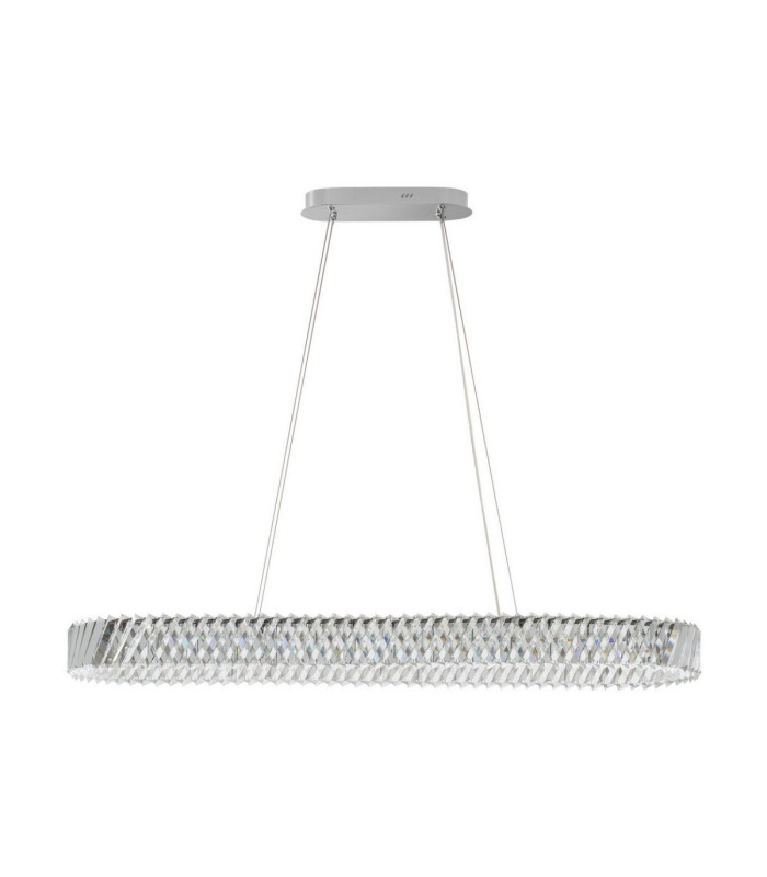 Arietta Bar Pendant Ceiling Light Nickel Triac Dimmable LED 82W 5740lm 3000K-1