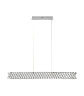 Arietta Bar Pendant Ceiling Light Nickel Triac Dimmable LED 28W 1960lm 3000K-1
