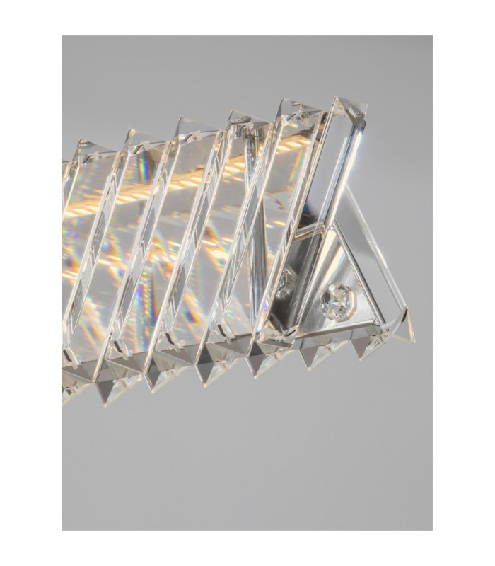 Arietta Bar Pendant Ceiling Light Nickel Triac Dimmable LED 28W 1960lm 3000K-5