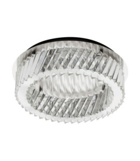 Arietta Ceiling Light Nickel Triac Dimmable LED 34W 2380lm 3000K-1