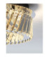 Arietta Ceiling Light Nickel Triac Dimmable LED 34W 2380lm 3000K-2