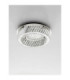 Arietta Ceiling Light Nickel Triac Dimmable LED 34W 2380lm 3000K-3
