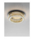 Arietta Ceiling Light Nickel Triac Dimmable LED 34W 2380lm 3000K-4