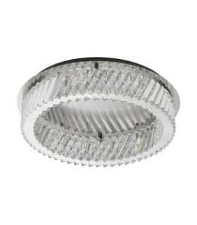 Arietta Ceiling Light Nickel Triac Dimmable LED 40W 2800lm 3000K-1