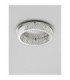 Arietta Ceiling Light Nickel Triac Dimmable LED 40W 2800lm 3000K-3