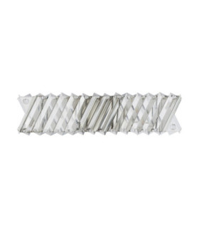 Arietta Wall Lamp Nickel Triac Dimmable LED 9W 630lm 3000K-1