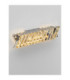 Arietta Wall Lamp Nickel Triac Dimmable LED 9W 630lm 3000K-5