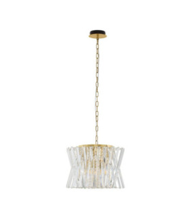 Estrella Pendant Ceiling Light Satin Brass E14 8x5W-1