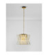 Estrella Pendant Ceiling Light Satin Brass E14 8x5W-4