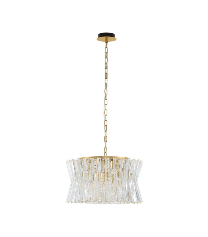 Estrella Pendant Ceiling Light Satin Brass E14 12x5W-1