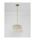 Estrella Pendant Ceiling Light Satin Brass E14 12x5W-3