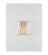 Estrella Wall Lamp Satin Brass E14 2x5W-3