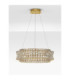 Celysia Pendant Ceiling Light Platinum Gold Triac Dimmable LED 56W 4592lm 3500K-3