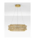 Celysia Pendant Ceiling Light Platinum Gold Triac Dimmable LED 56W 4592lm 3500K-4