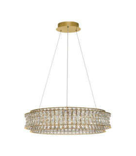Celysia Pendant Ceiling Light Platinum Gold Triac Dimmable LED 74W 5920lm 3500K-1