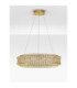 Celysia Pendant Ceiling Light Platinum Gold Triac Dimmable LED 74W 5920lm 3500K-4