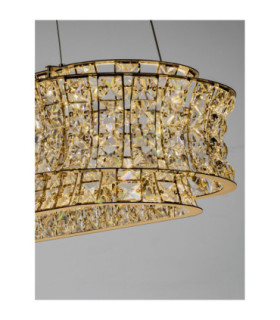 Celysia Bar Pendant Ceiling Light Platinum Gold Triac Dimmable LED 74W 5714lm 3500K-2