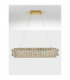 Celysia Bar Pendant Ceiling Light Platinum Gold Triac Dimmable LED 74W 5714lm 3500K-3