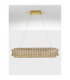 Celysia Bar Pendant Ceiling Light Platinum Gold Triac Dimmable LED 74W 5714lm 3500K-4
