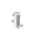 Celysia Wall Lamp Platinum Gold LED 12W 720lm 3500K-9