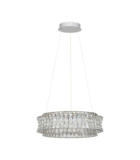 Celysia Pendant Ceiling Light Chrome Triac Dimmable LED 56W 4592lm 3500K-1