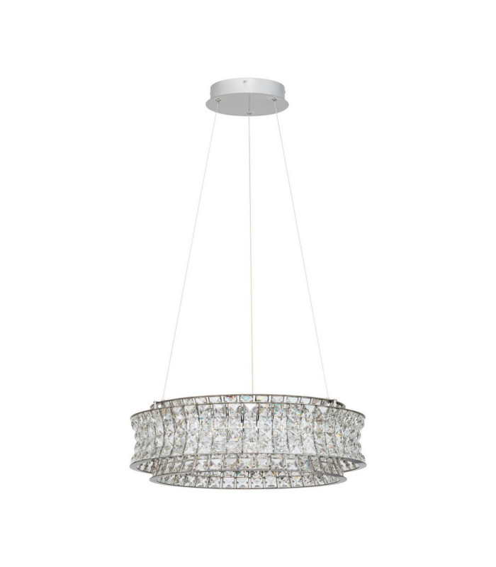 Celysia Pendant Ceiling Light Chrome Triac Dimmable LED 56W 4592lm 3500K-1