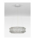 Celysia Pendant Ceiling Light Chrome Triac Dimmable LED 56W 4592lm 3500K-3