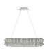 Celysia Bar Pendant Ceiling Light Chrome Triac Dimmable LED 74W 5714lm 3500K-1