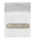 Celysia Bar Pendant Ceiling Light Chrome Triac Dimmable LED 74W 5714lm 3500K-4