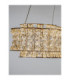Celysia Bar Pendant Ceiling Light Chrome Triac Dimmable LED 74W 5714lm 3500K-5