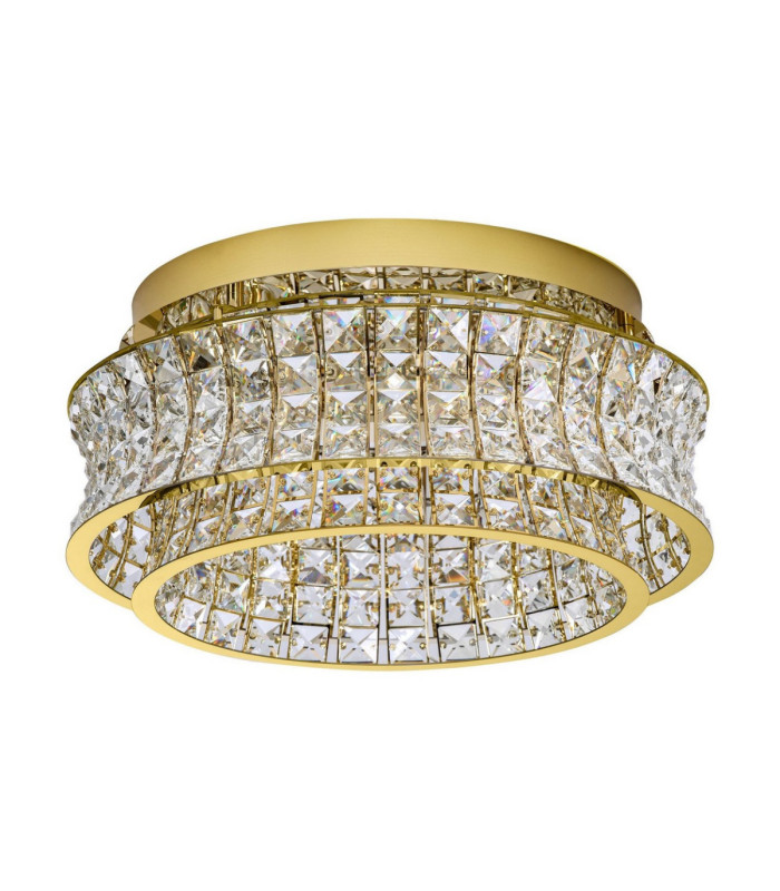 Celysia Ceiling Light Platinum Gold Triac Dimmable LED 46W 3465lm 3500K-1