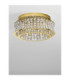 Celysia Ceiling Light Platinum Gold Triac Dimmable LED 46W 3465lm 3500K-3
