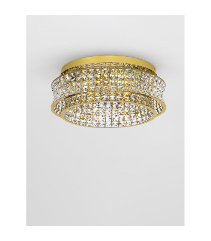 Celysia Ceiling Light Platinum Gold Triac Dimmable LED 56W 4120lm 3500K-3