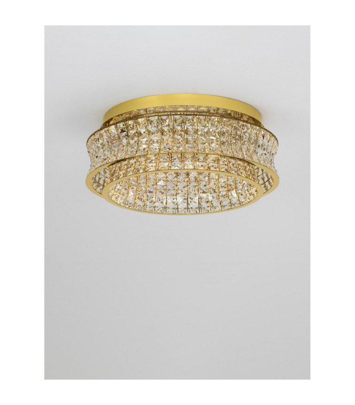 Celysia Ceiling Light Platinum Gold Triac Dimmable LED 56W 4120lm 3500K-4