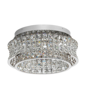 Celysia Ceiling Light Chrome Triac Dimmable LED 46W 3465lm 3500K-1