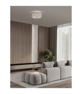 Celysia Ceiling Light Chrome Triac Dimmable LED 46W 3465lm 3500K-2