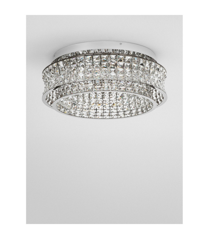 Celysia Ceiling Light Chrome Triac Dimmable LED 56W 4120lm 3500K-3