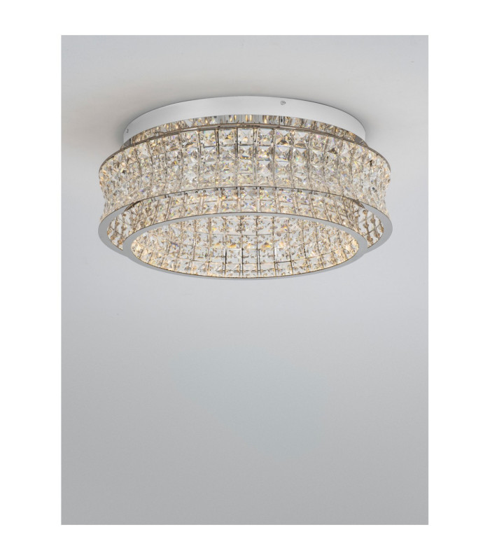 Celysia Ceiling Light Chrome Triac Dimmable LED 56W 4120lm 3500K-4